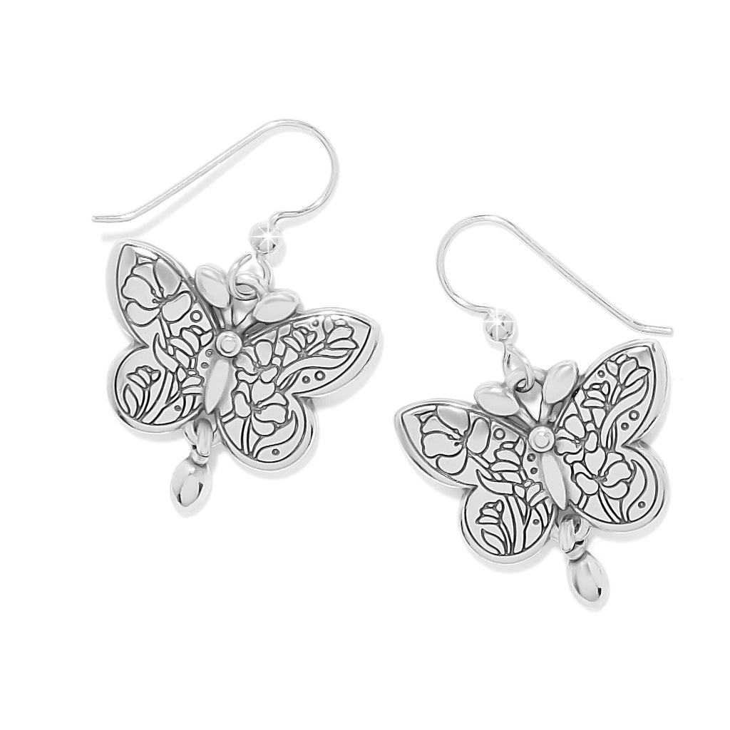 Brighton La Tulipe Schmetterling Französisch Draht Ohrringe Stil JA0320