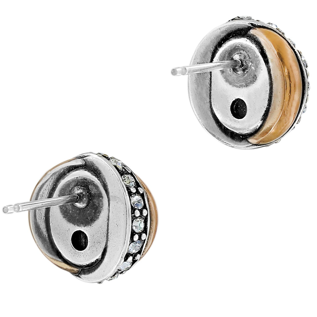 Brighton Neptun Rings Perle Button Ohrringe Stil JA590E