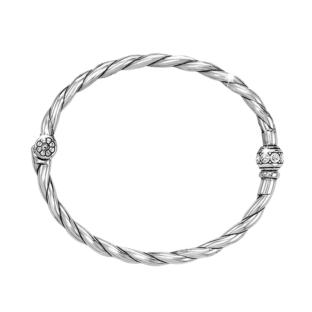 Brighton Shimmer Charm Carrier Hinged Bangle Style JB2882