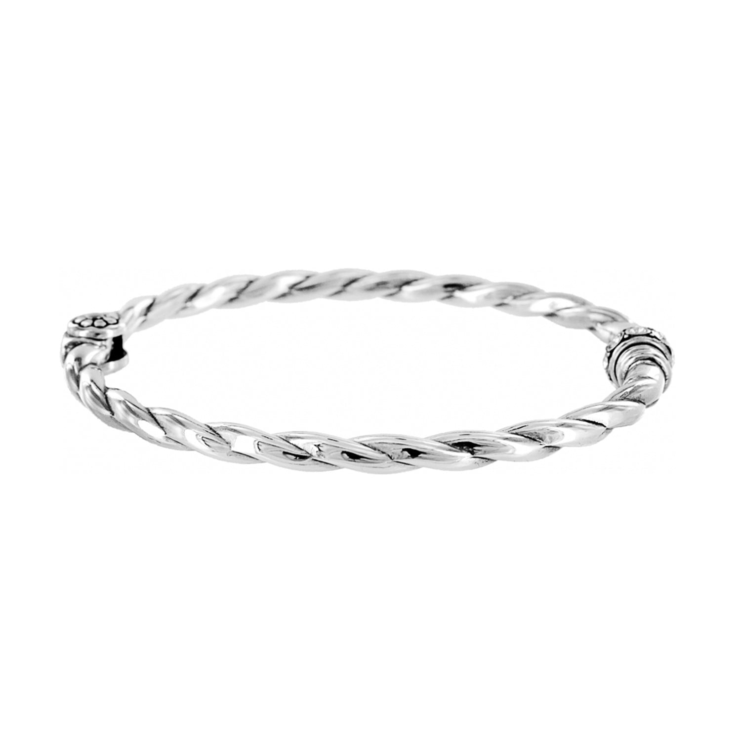 Brighton Shimmer Charm Carrier Hinged Bangle Style JB2882