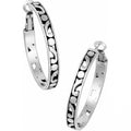 Brighton Contempo Mittelhoop Ohrringe Stil JE9720 - Silber