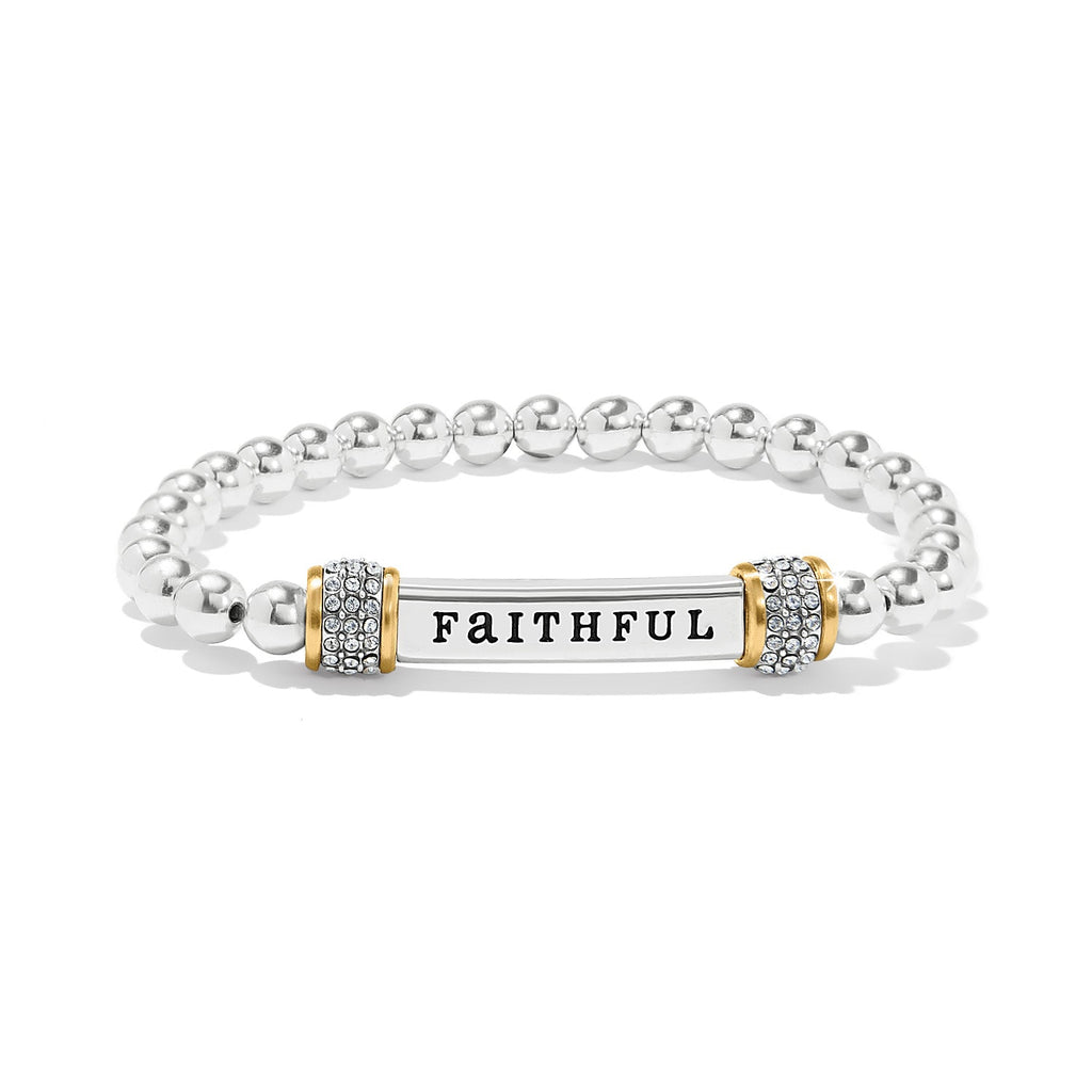 Brighton Meridian Treue Zwei Ton Stretch Armband Stil JF0188