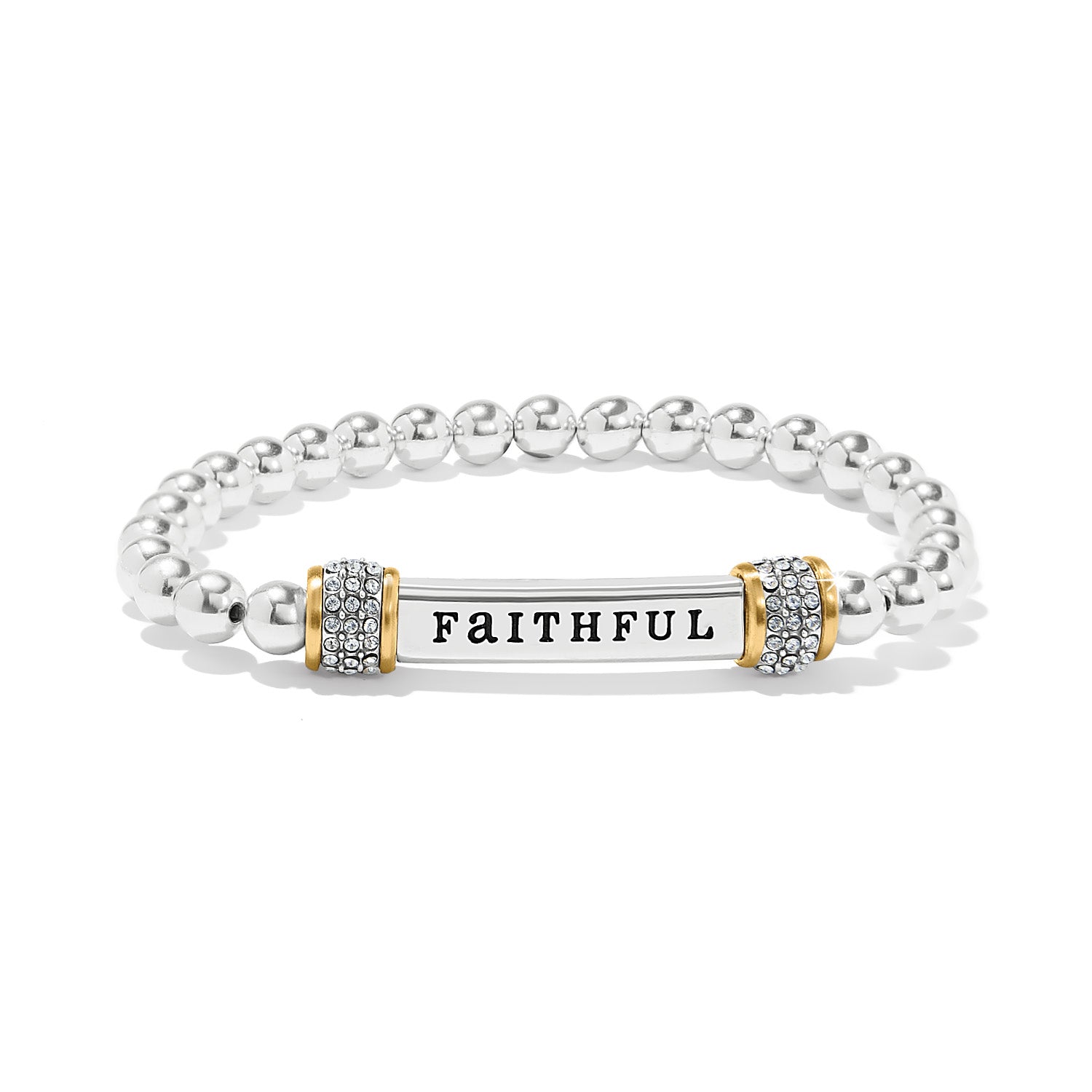 Brighton Meridian Treue Zwei Ton Stretch Armband Stil JF0188