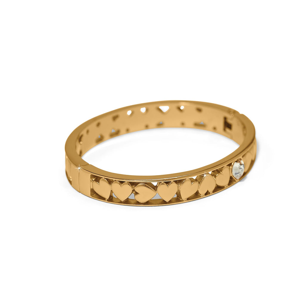 Brighton Mystery Of Love Herz Hinged Bangle Style JF0367