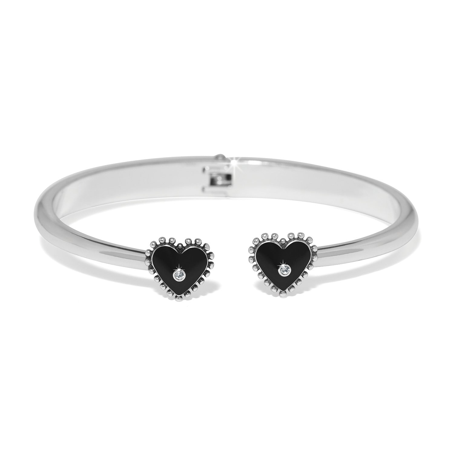 Brighton Höflich Hartes Herz Open Hinged Bangle Style JF0432