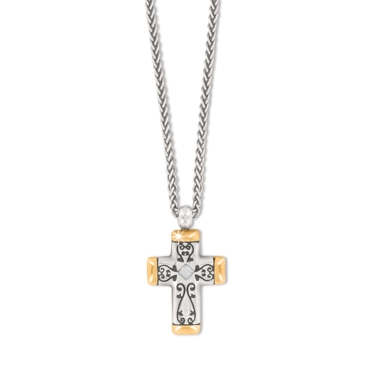 Brighton Venezia Petite Cross Halskette Style JL2053