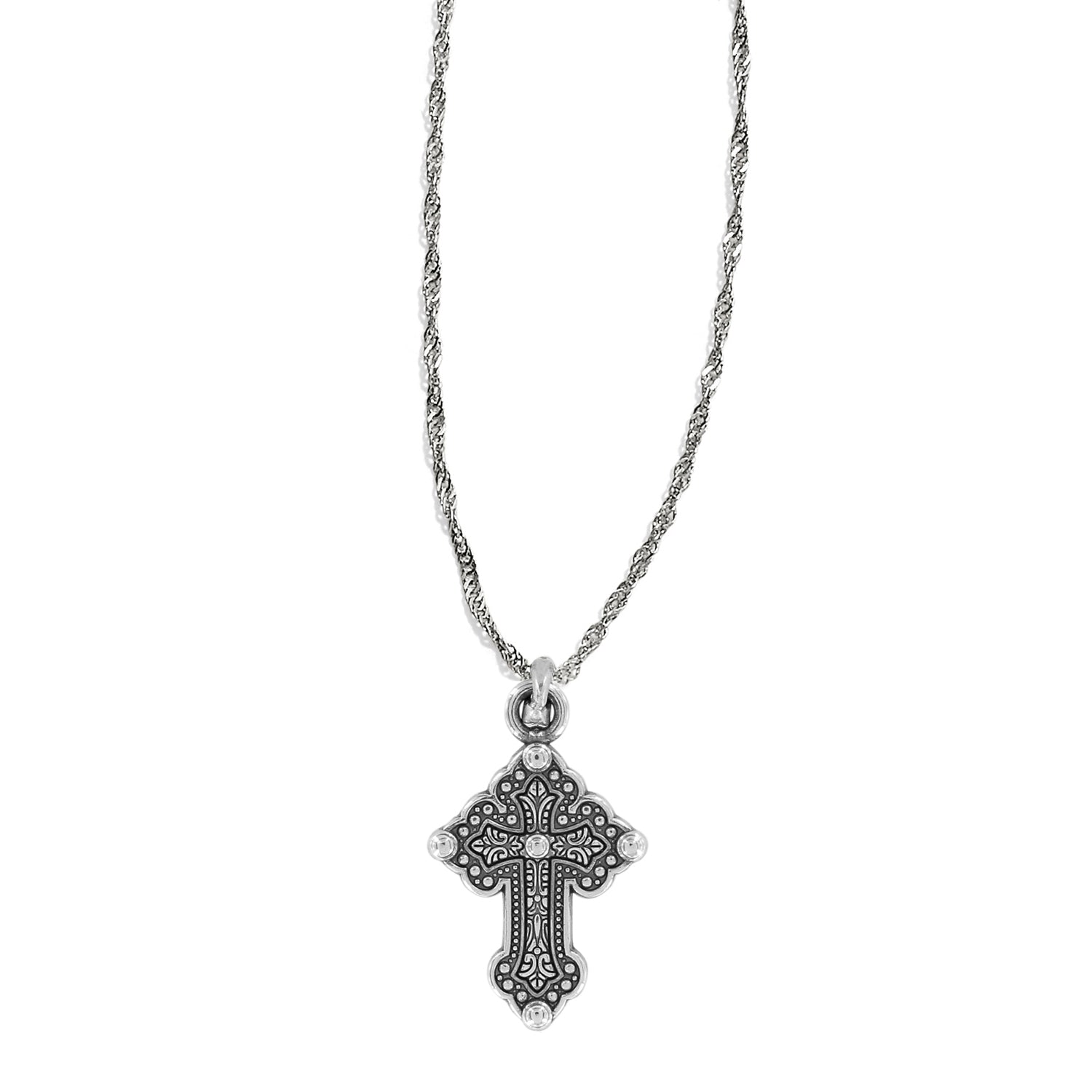 Griechisches Petite Cross Halskette Style JL9052