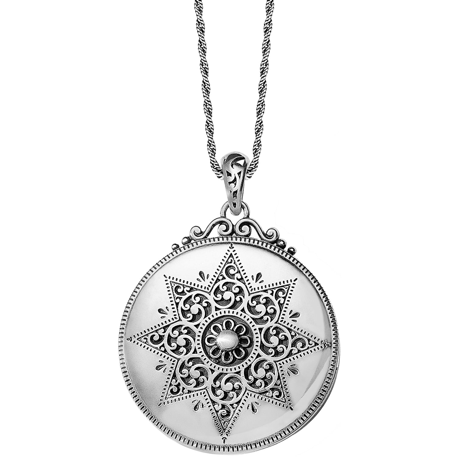 Brighton Etoile Convertible Locket Halskette Stil JL9190