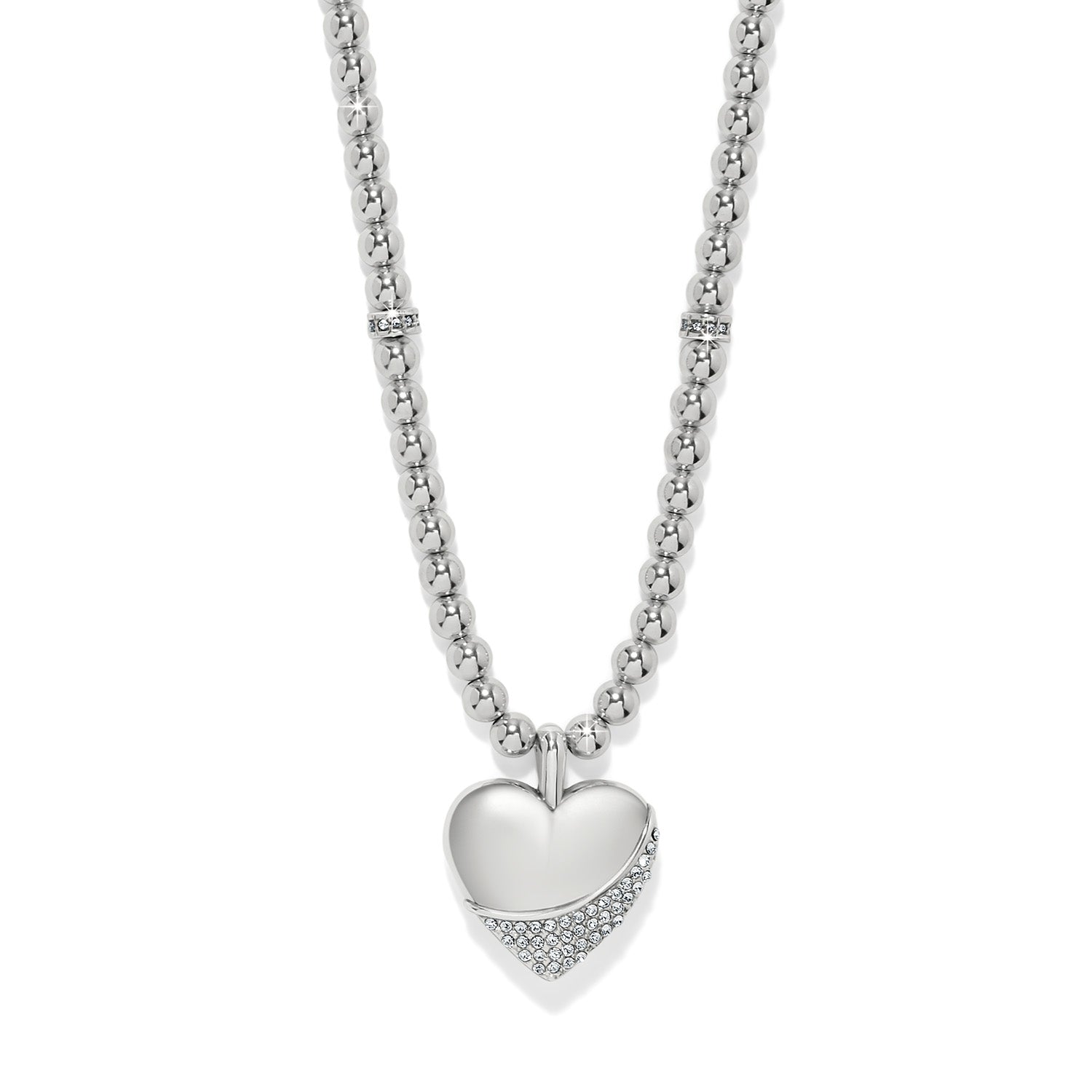 Meridian Petite Wave Heart Halskette Style JM0158