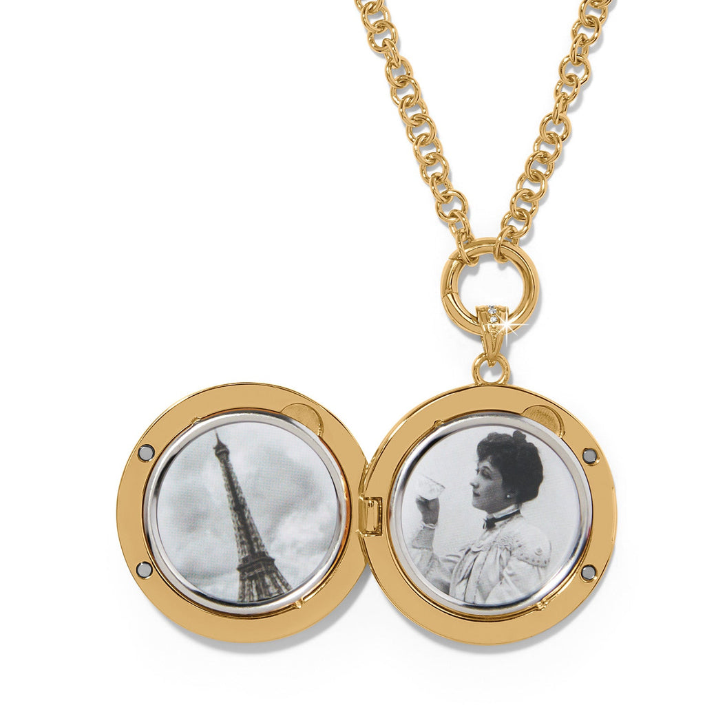 Reverie Hummingbird Locket Halskette