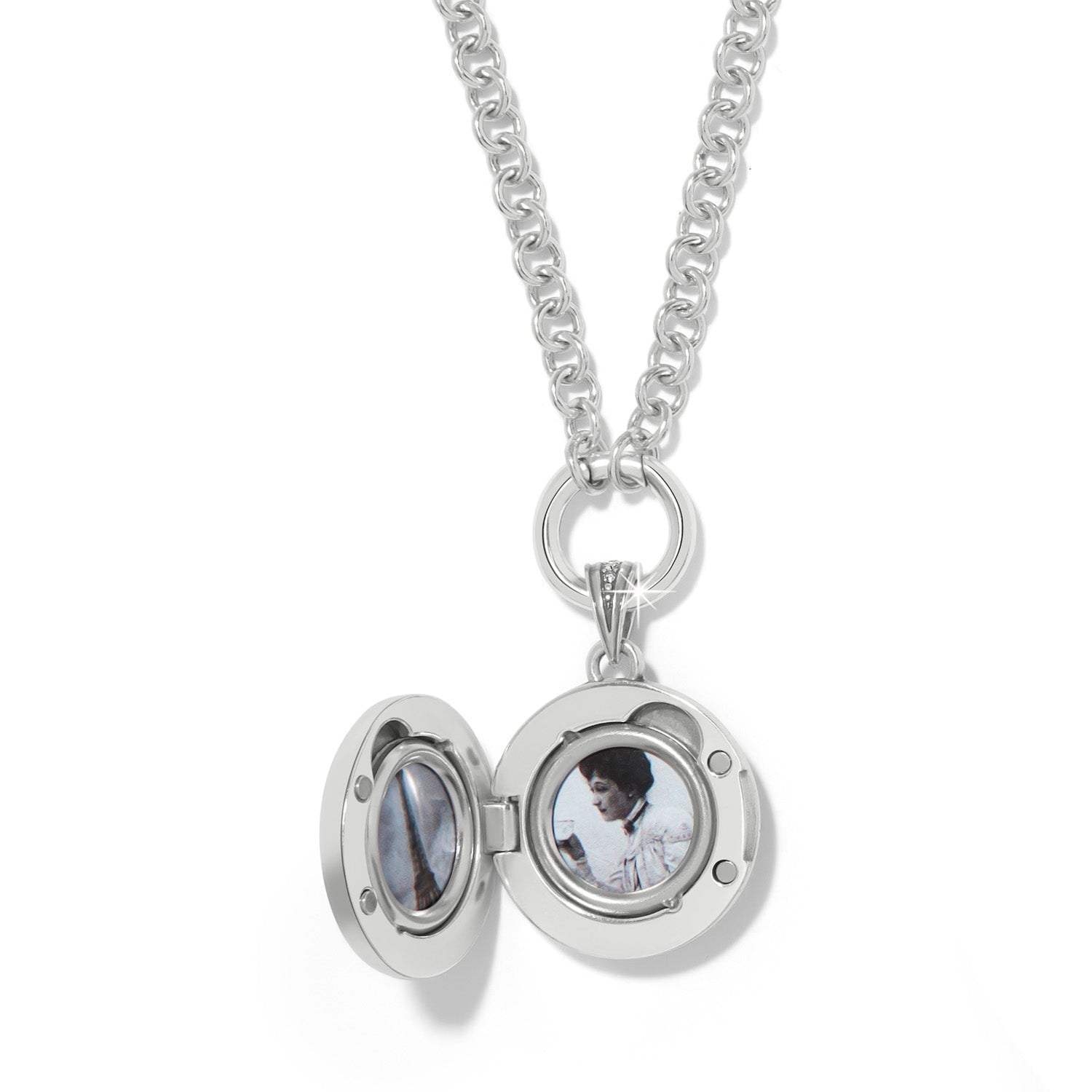 Brighton Reverie Emblem Locket Halskette Style JM0161