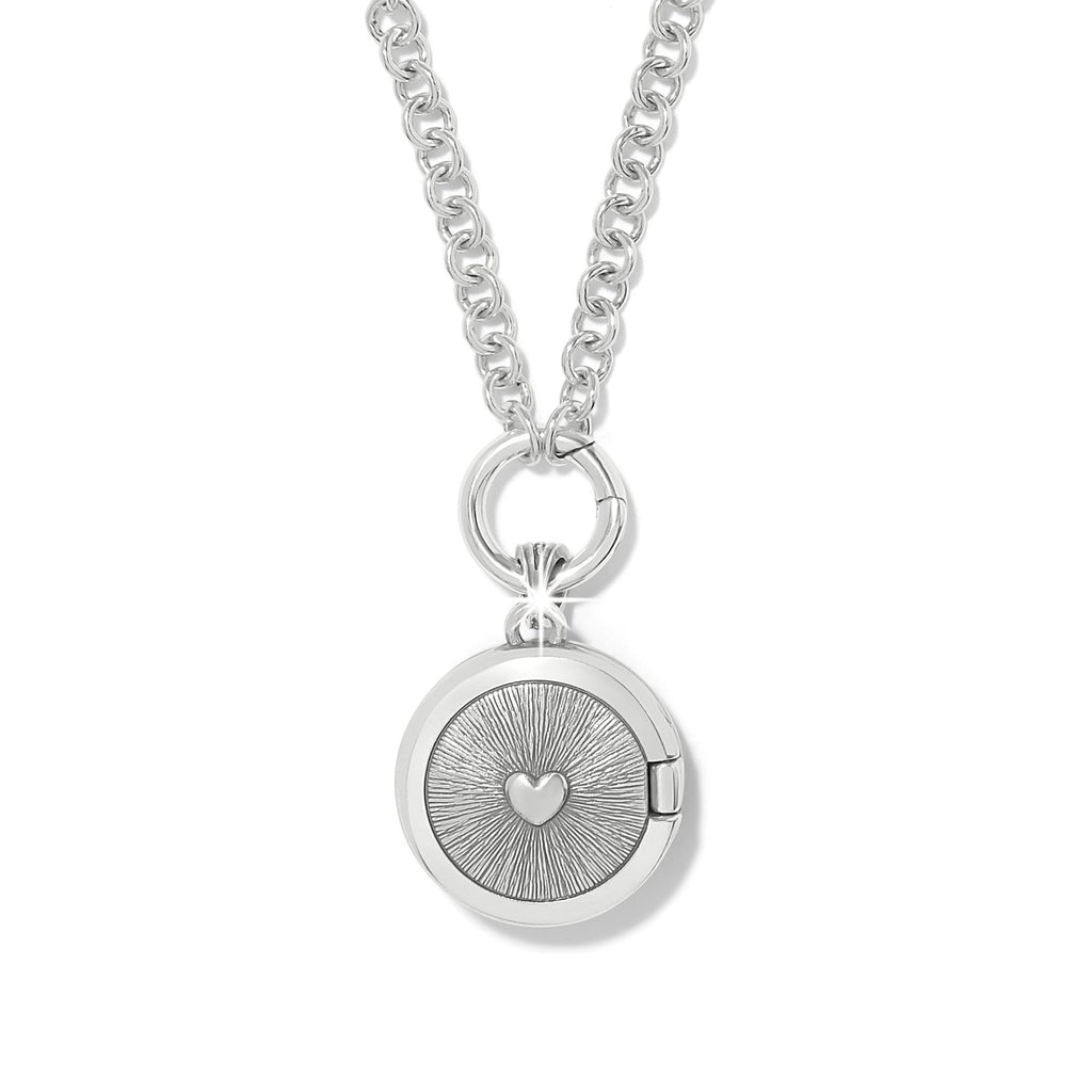 Brighton Reverie Emblem Locket Halskette Style JM0161