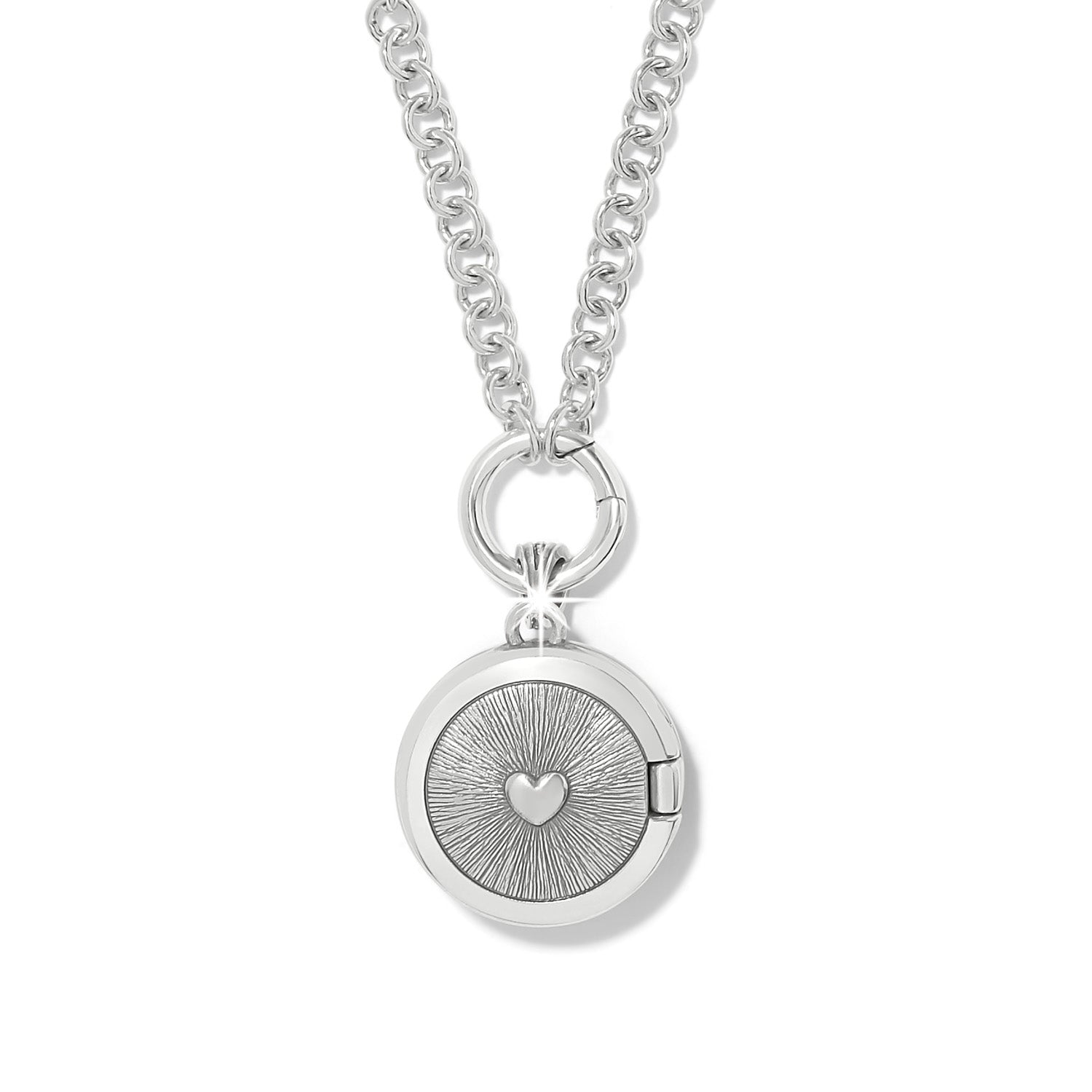 Brighton Reverie Emblem Locket Halskette Style JM0161