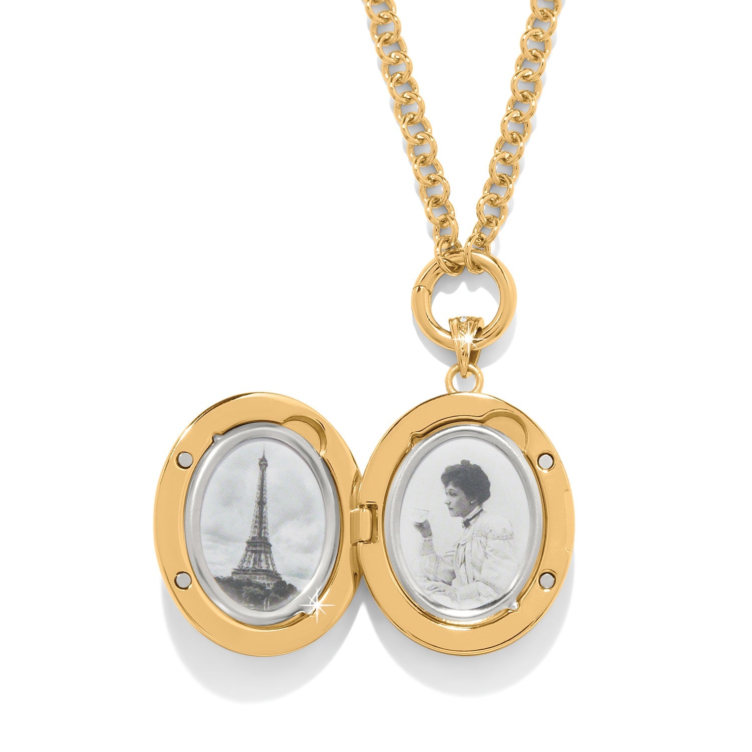 Brighton Reverie Rose Locket Halskette Stil JM0164