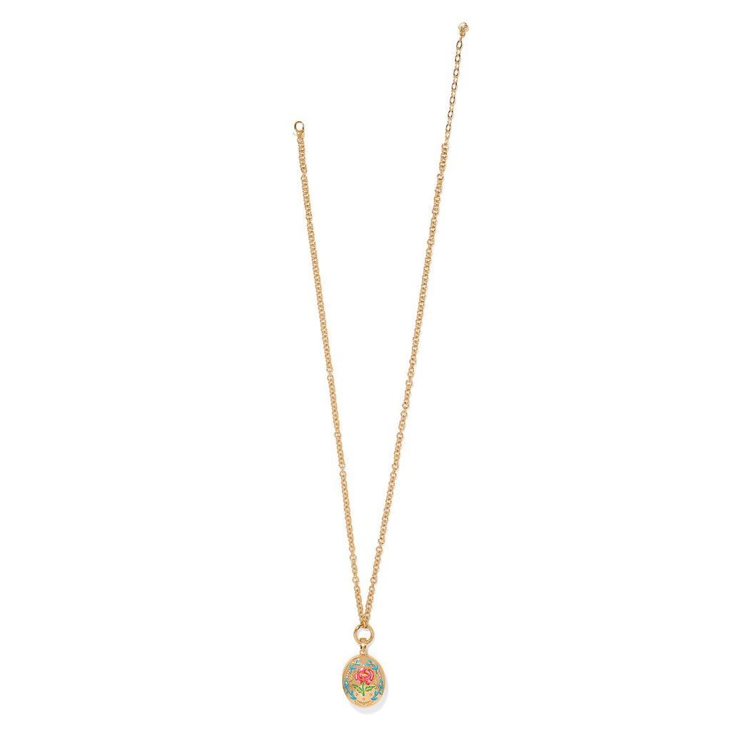 Brighton Reverie Rose Locket Halskette Stil JM0164