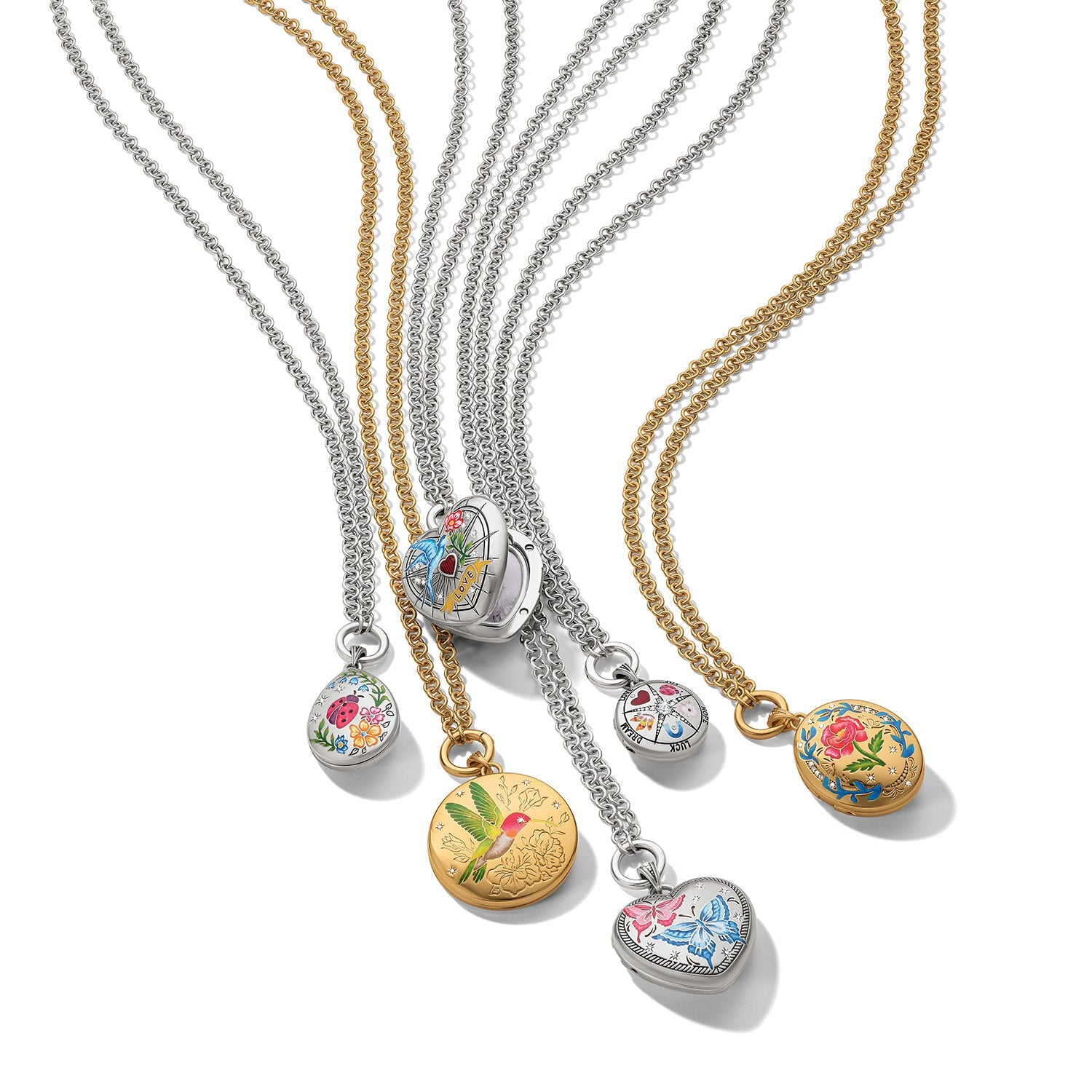 Brighton Reverie Schmetterling Locket Halskette Stil JM0165