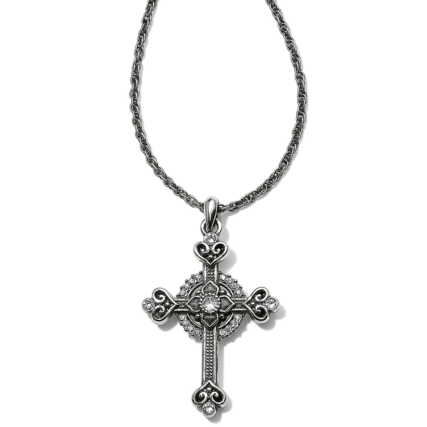 Brighton Alcazar Heart Kleine Kreuzkette Stil JM0581
