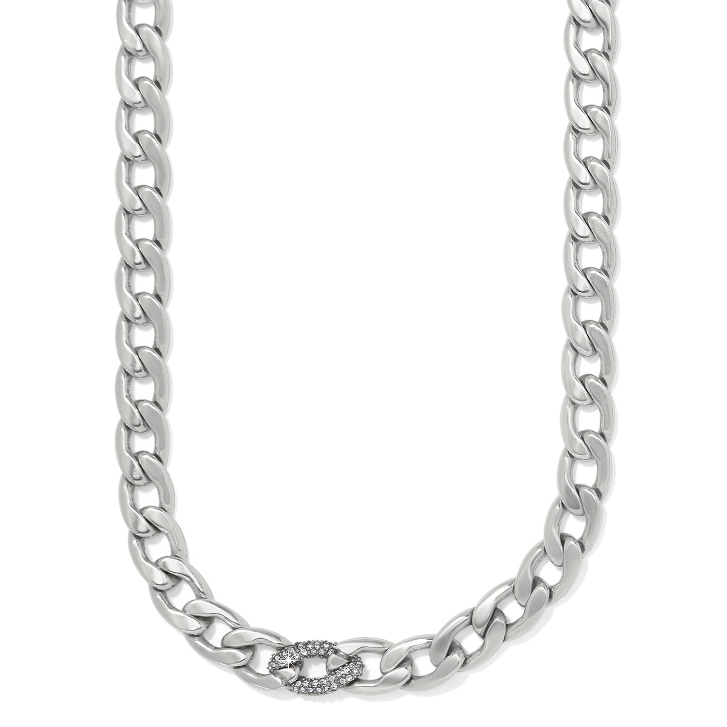Brighton Cleo Pave Link Halskette