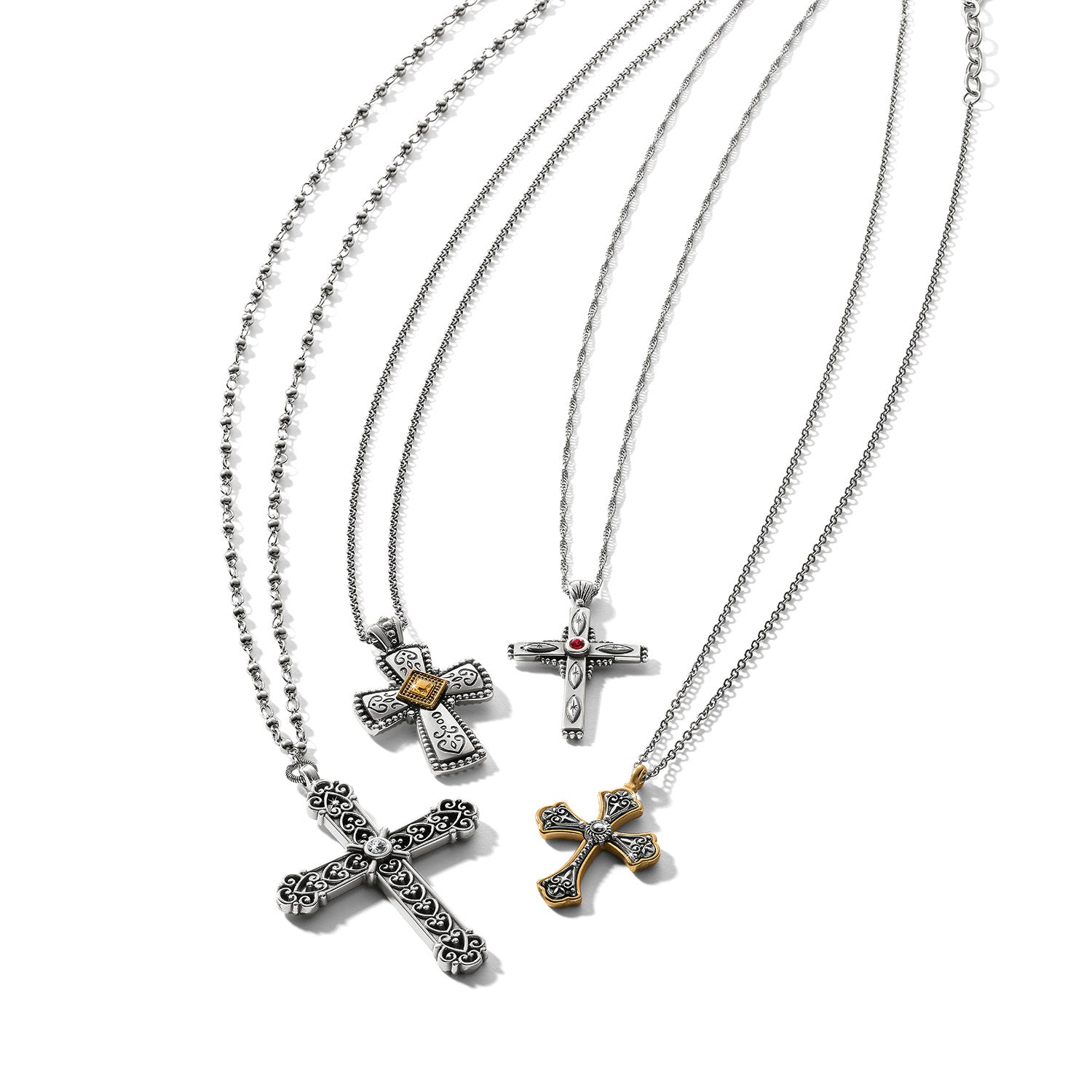 Brighton Byzanz Cross Halsketten Stil JM7656
