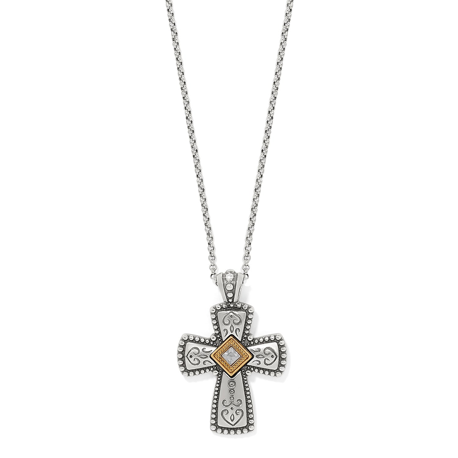 Brighton Covenant Cross Halskette Style (Deutsche Ausgabe)