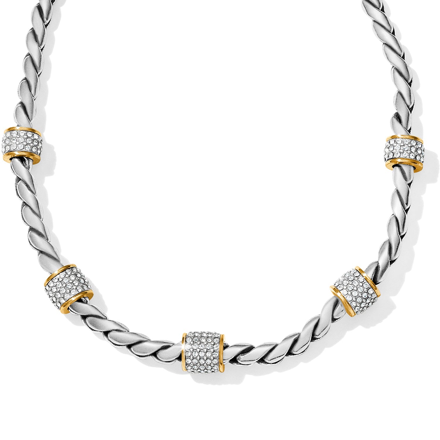 Brighton Meridian Halskette Style JN3480 - Silber / Gold