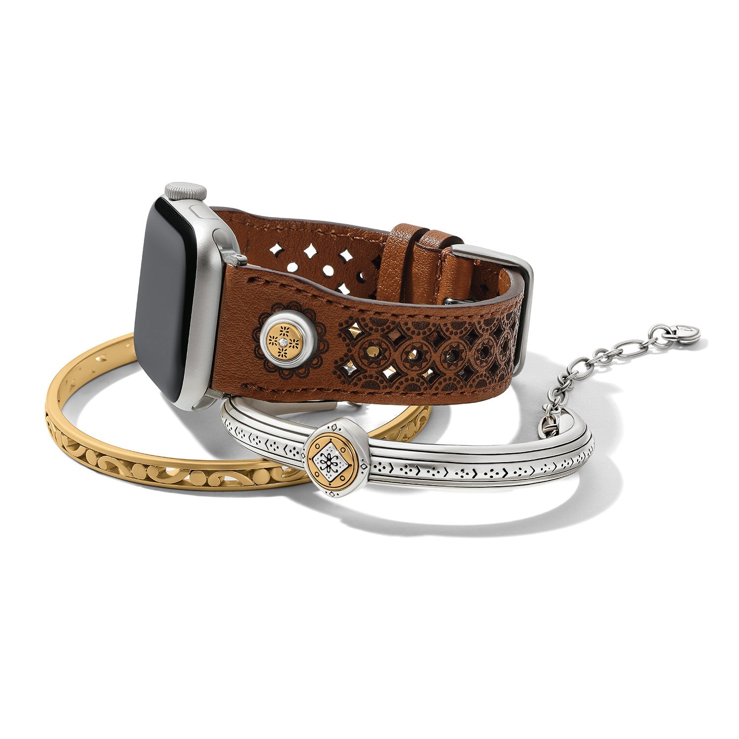 Brighton Mosaic Leather Apple Watch® Band Style W20493