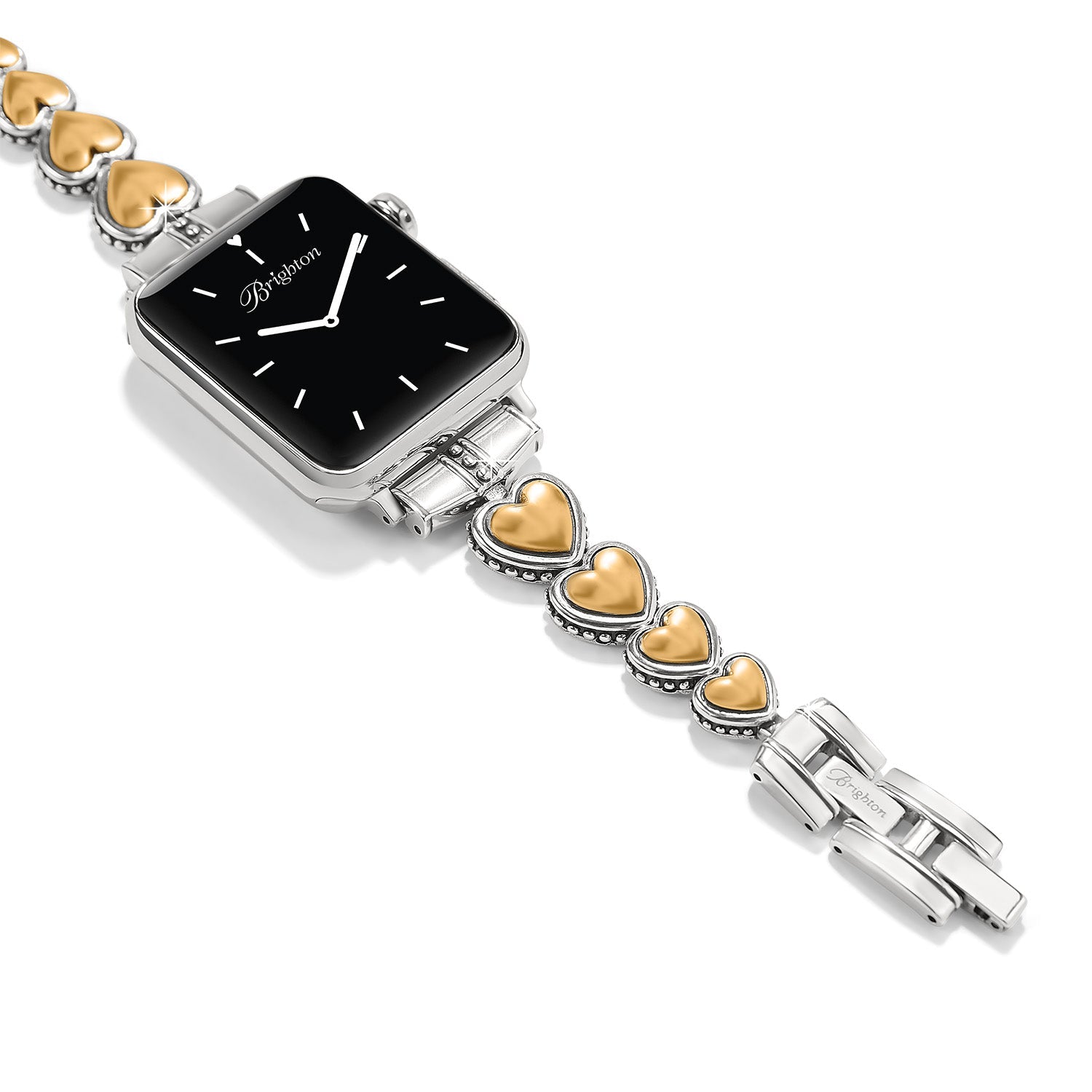 Brighton Pretty Tough Two Tone Heart Apple Watch® Band Style W30612