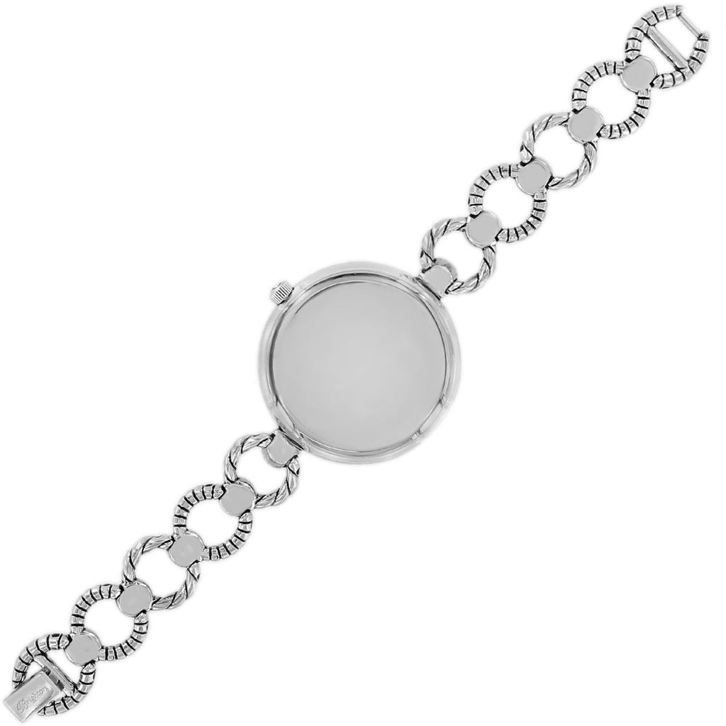 Brighton Halo Star City Uhren im Stil W30393 - Silberblau
